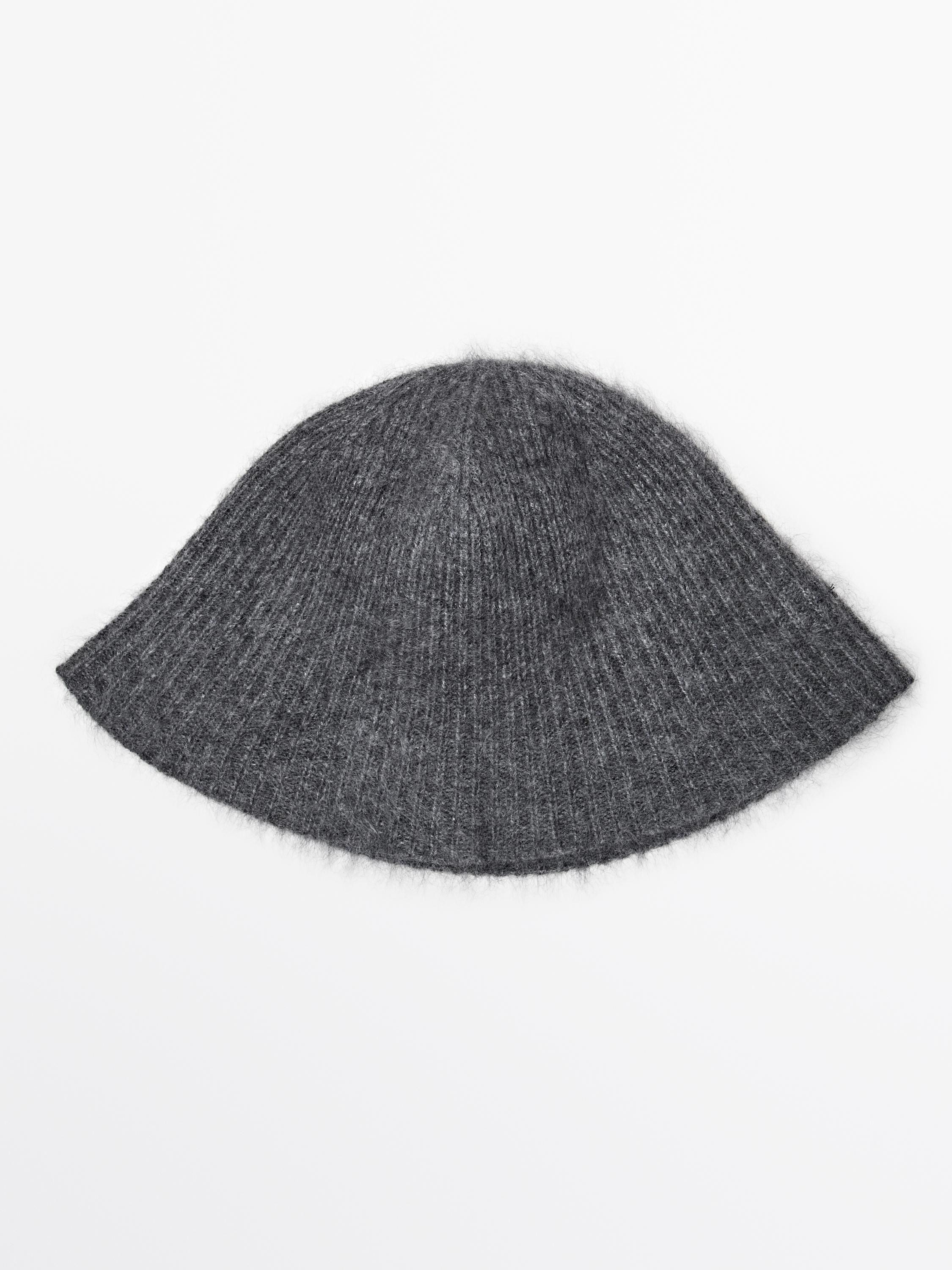 Cashmere blend bucket hat